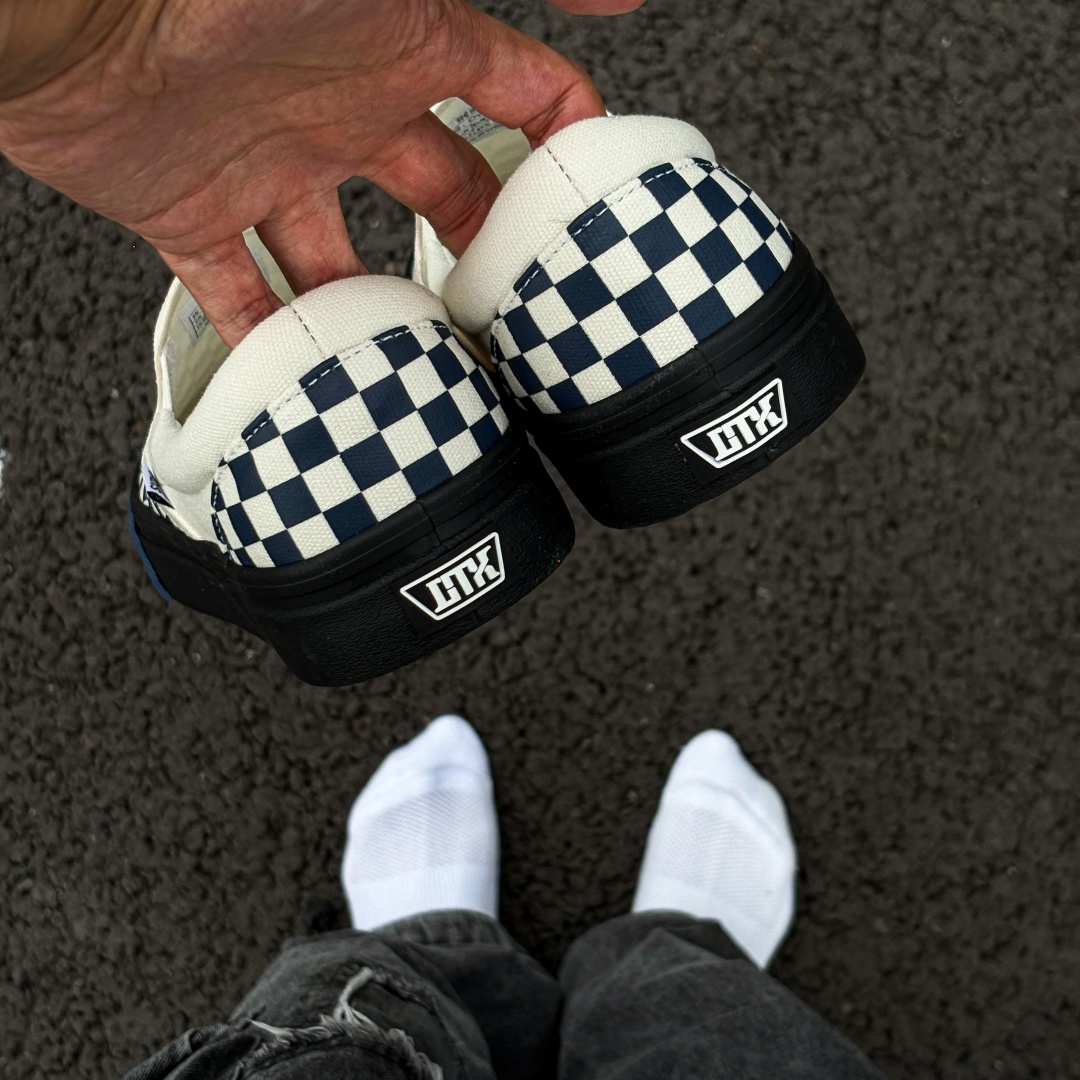 Blue‑White Checkerboard Slip‑o - Adidas Shoes Superstar 评论和价格
